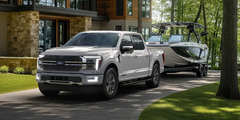 Ford F-150 pickup truck ready for work