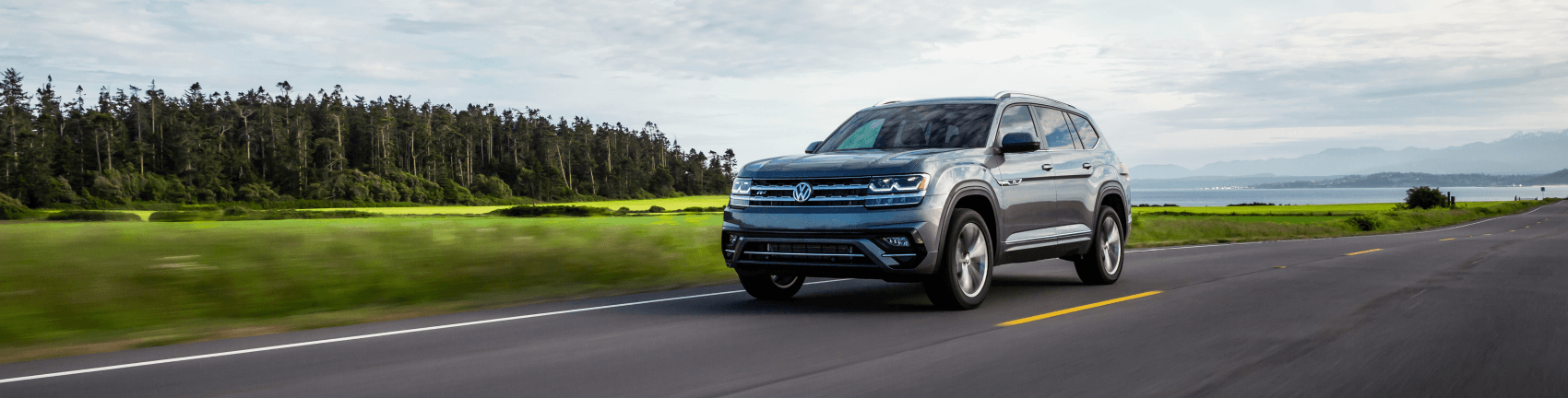 Used Volkswagen Atlas Gray Highway