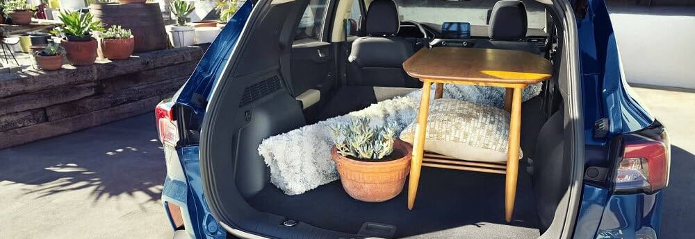 Ford Escape Trunk Space