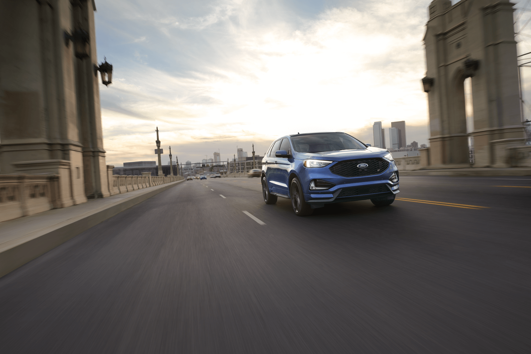Ford Edge Blue Highway