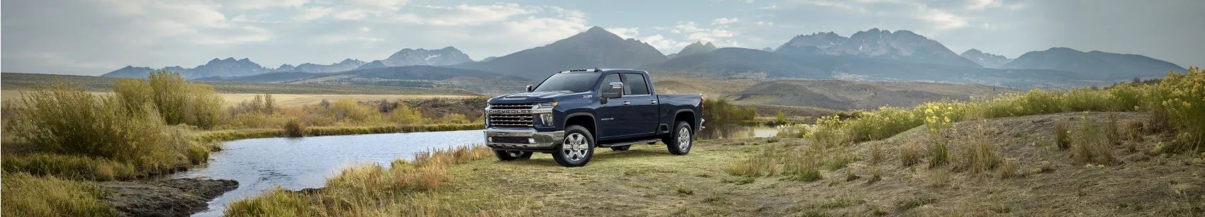 2022 Chevy Silverado 2500 in a Field Snipped