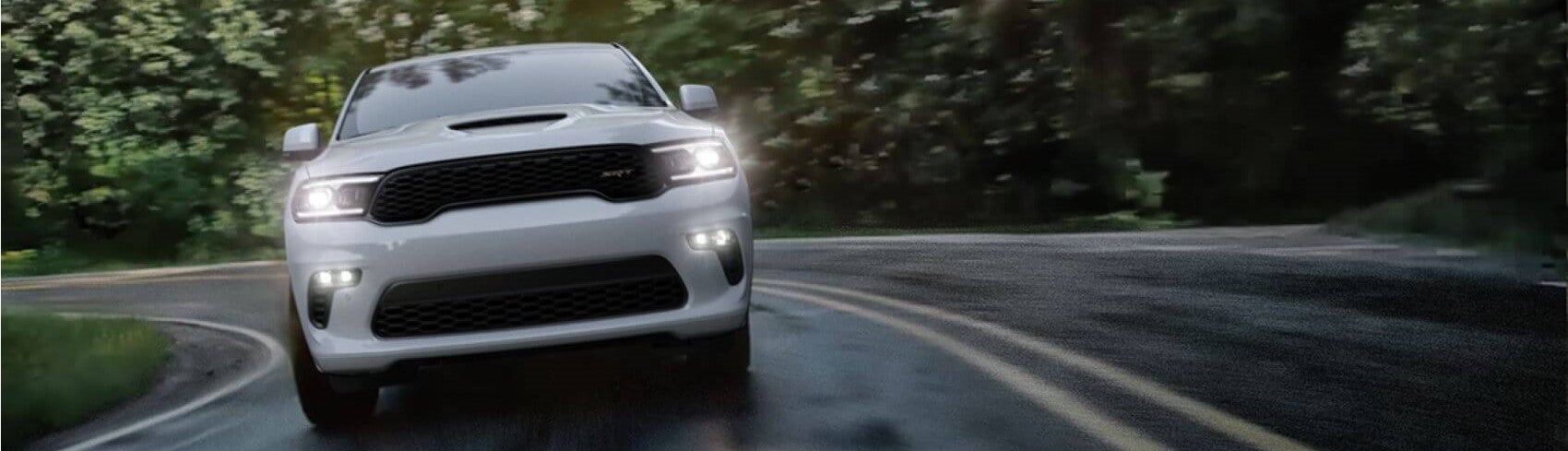 2022 Dodge Durango in White Motion Snipped