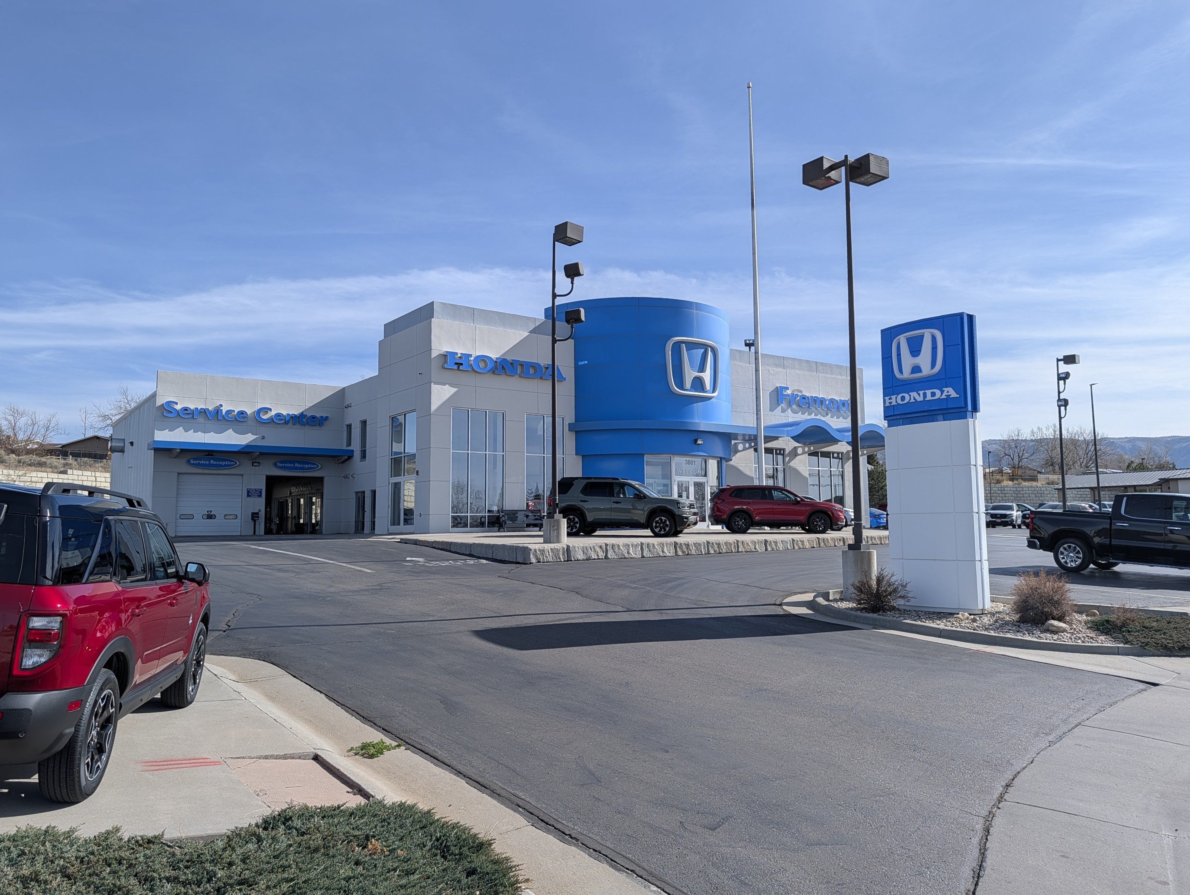 Fremont Honda of Casper sales and service building in Casper, Wyoming