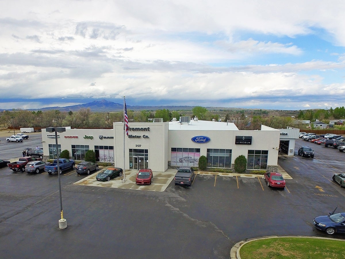 Fremont Ford Cody dealership showroom on Big Horn Avenue in Cody, Wyoming
