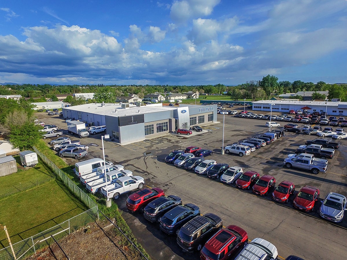 Fremont Ford Sheridan sales showroom and lot in Sheridan, Wyoming