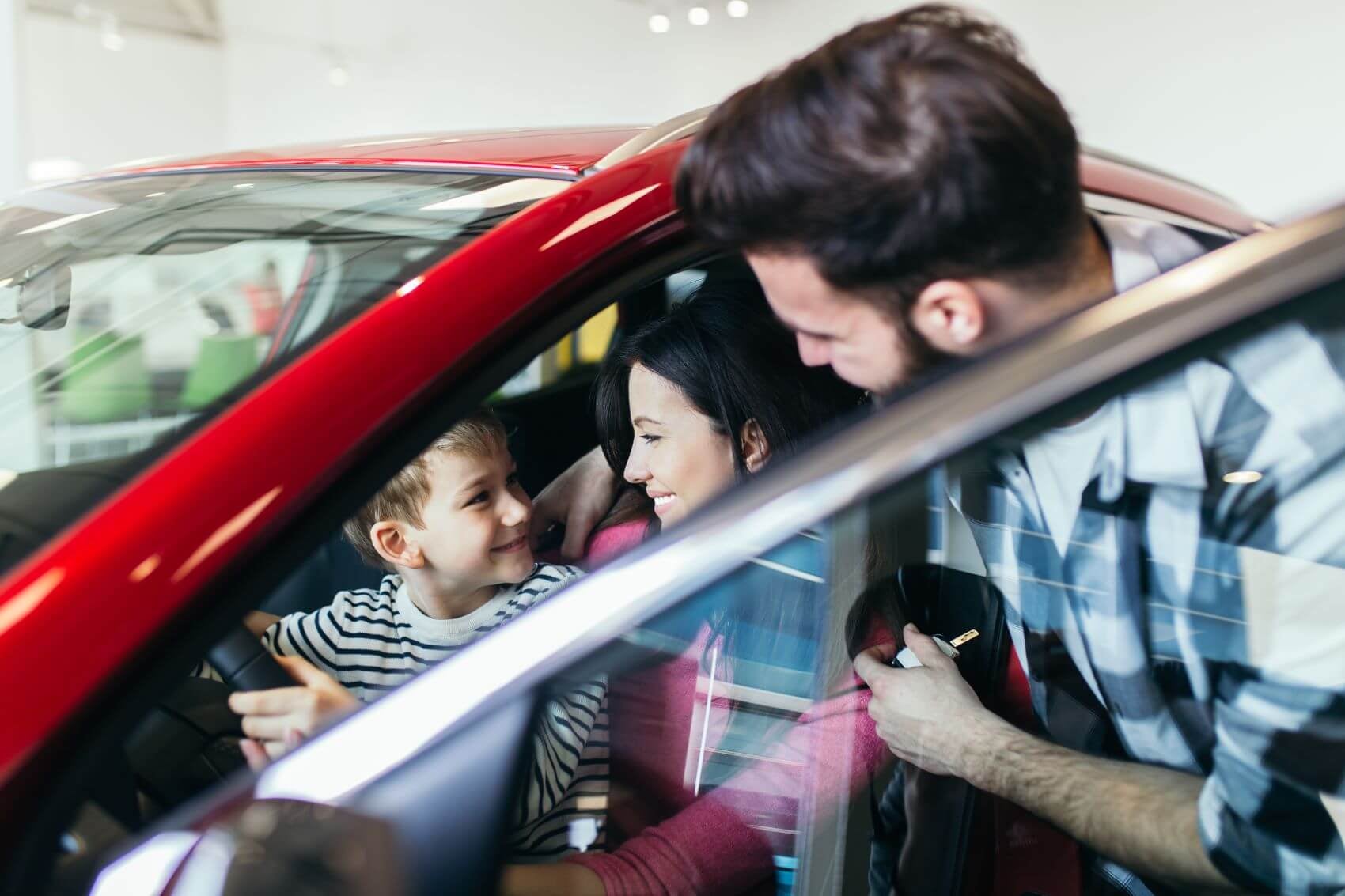 Little Family Vehicle Shopping