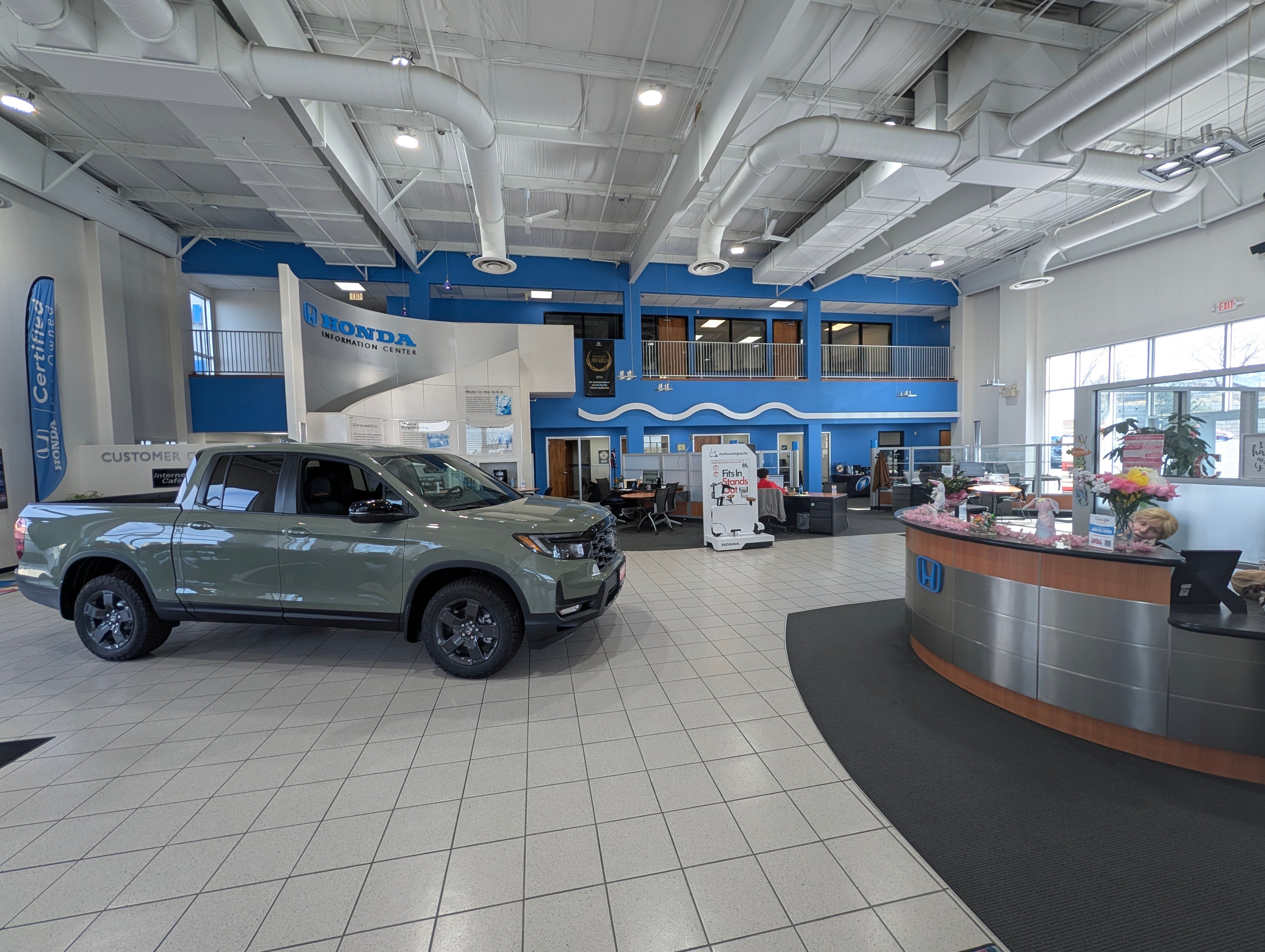 Fremont Honda of Casper Showroom